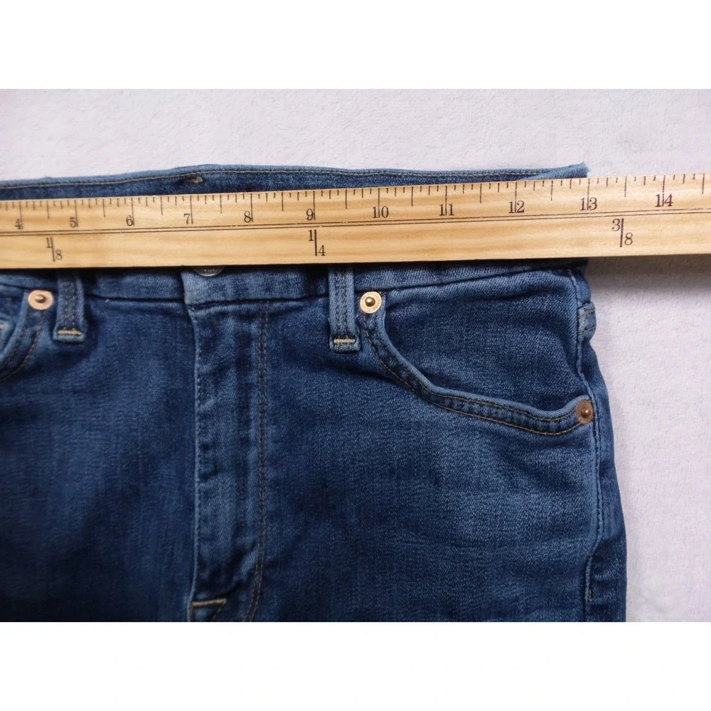 7 For All Mankind Jeans Womens Size 26 Blue Denim Aubrey High Waist Ankle Skinny